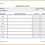 011 Daily Work Report Format Sample In Excel Job January Regarding Daily Work Report Template