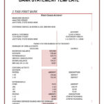 012 Credit Card Bank Account Statement Template Finance Within Credit Card Statement Template