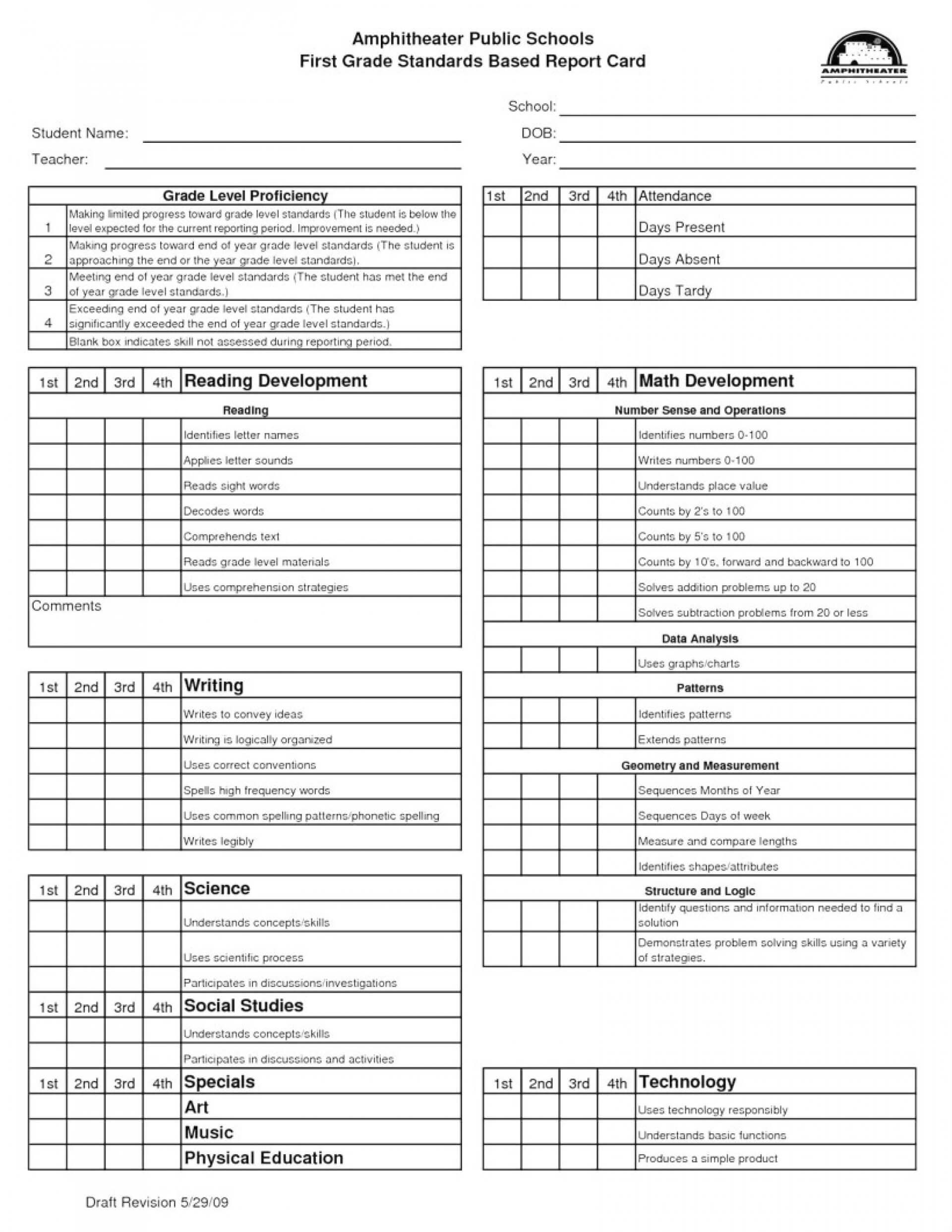 012 Homeschool Report Card Template Free Ideas For High Throughout Homeschool Report Card Template Middle School