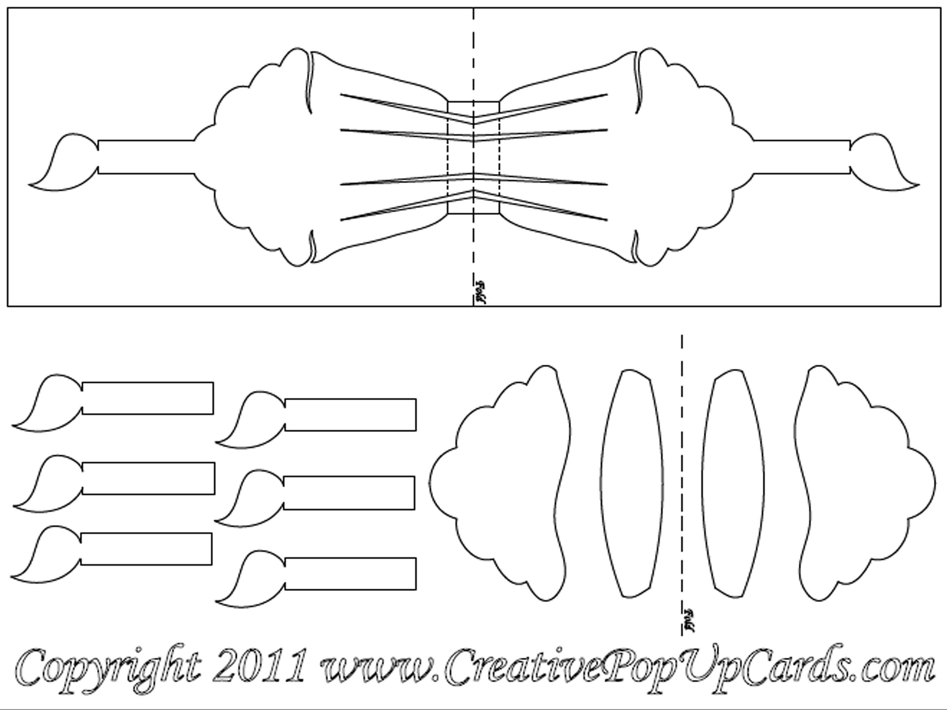 012 Pop Up Cards Templates Free Template Ideas Birthday Card Inside Free Pop Up Card Templates Download