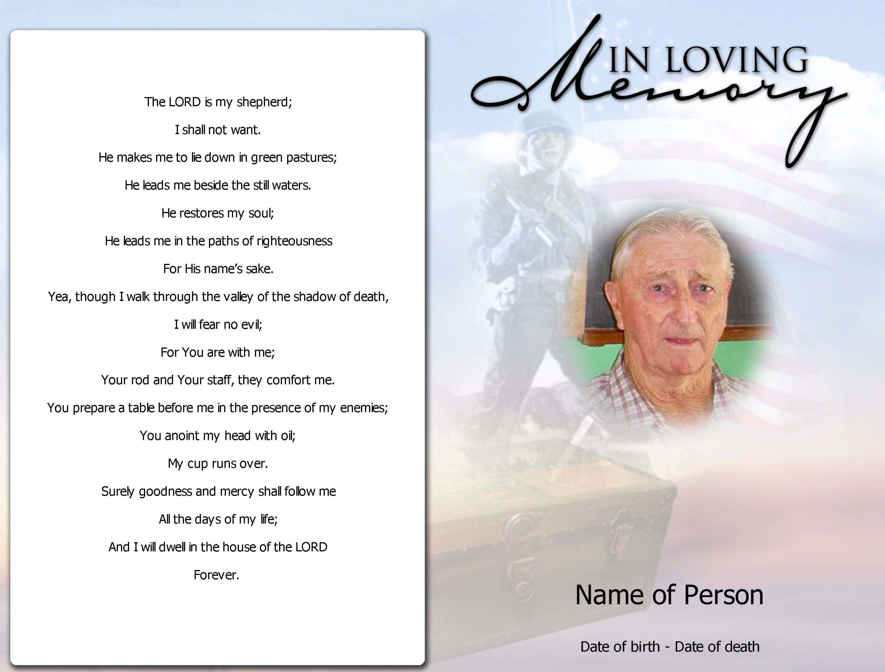 012 Template Ideas Free Memorial Cards Blank Funeral Program For Memorial Cards For Funeral Template Free