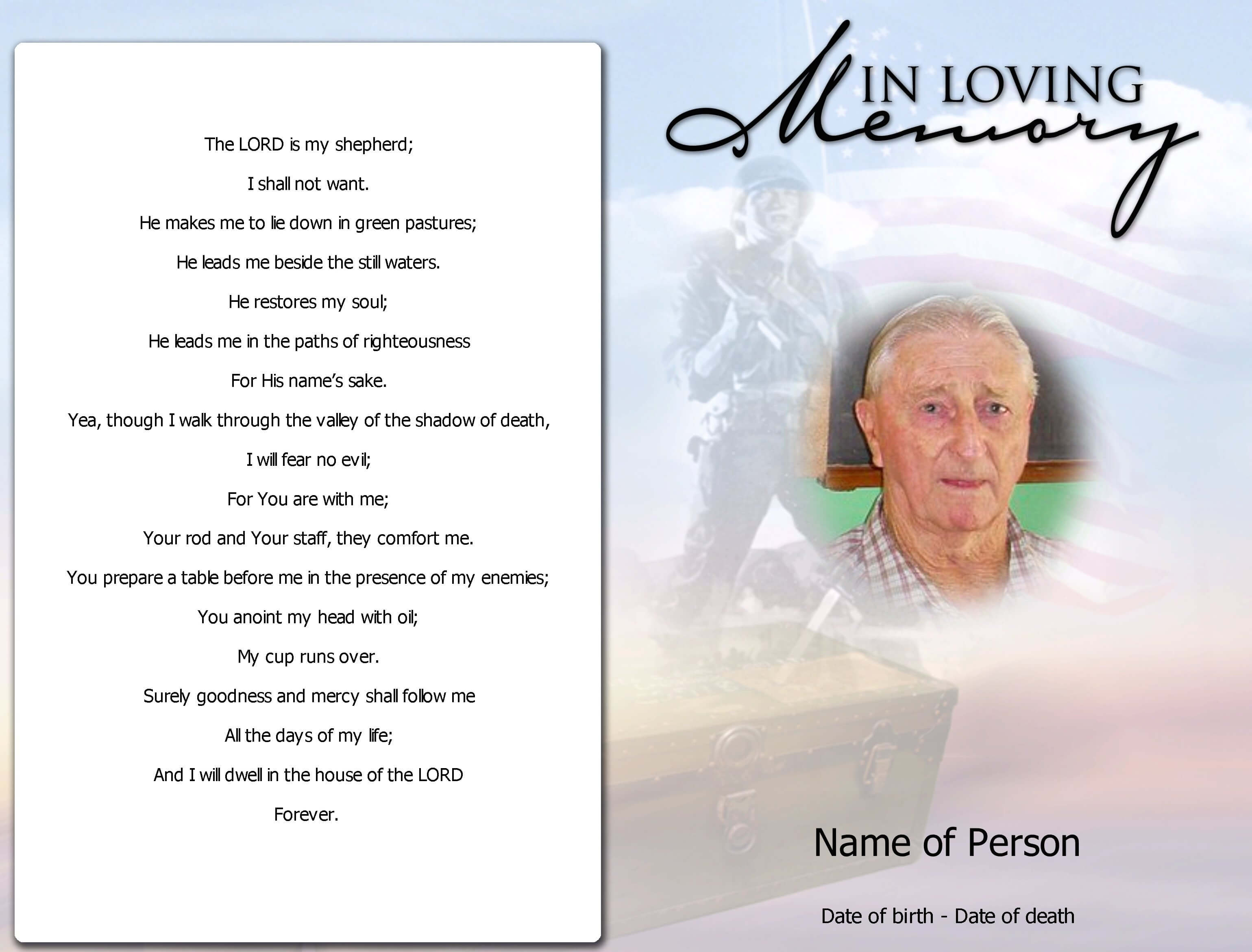 012 Template Ideas Free Memorial Cards Blank Funeral Program Pertaining To Remembrance Cards Template Free