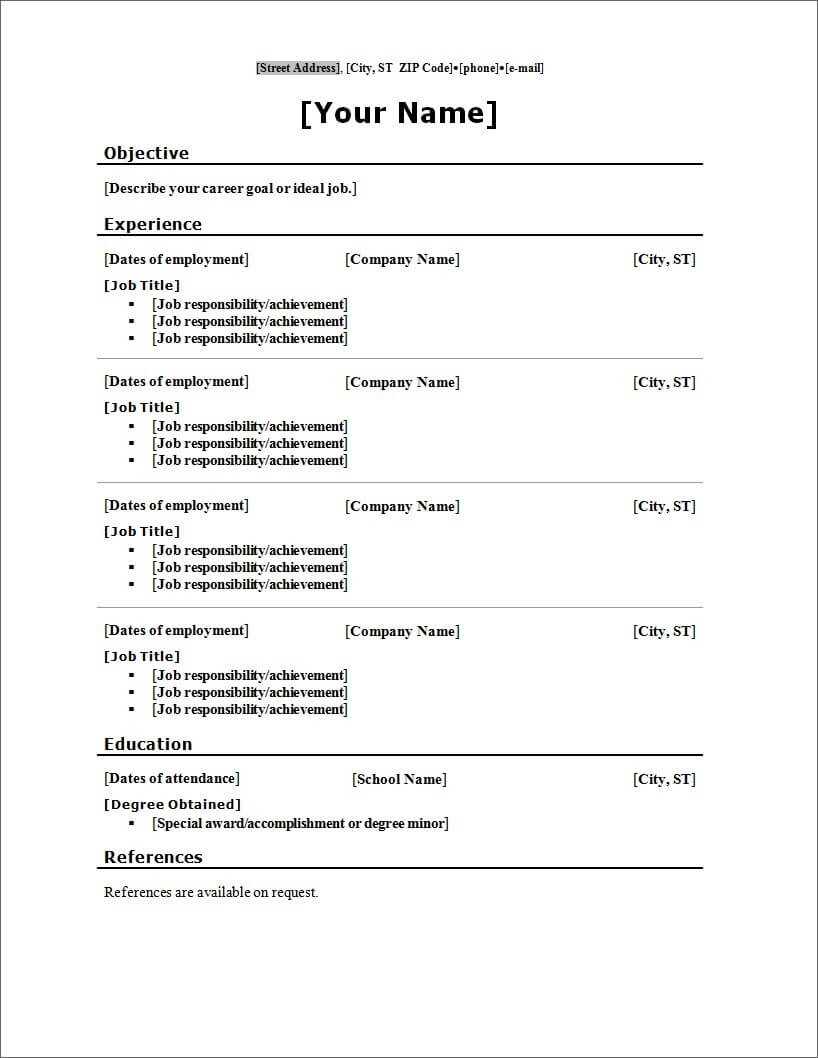 012 Template Ideas How To Open Resume Microsoft Word With Free Printable Resume Templates Microsoft Word