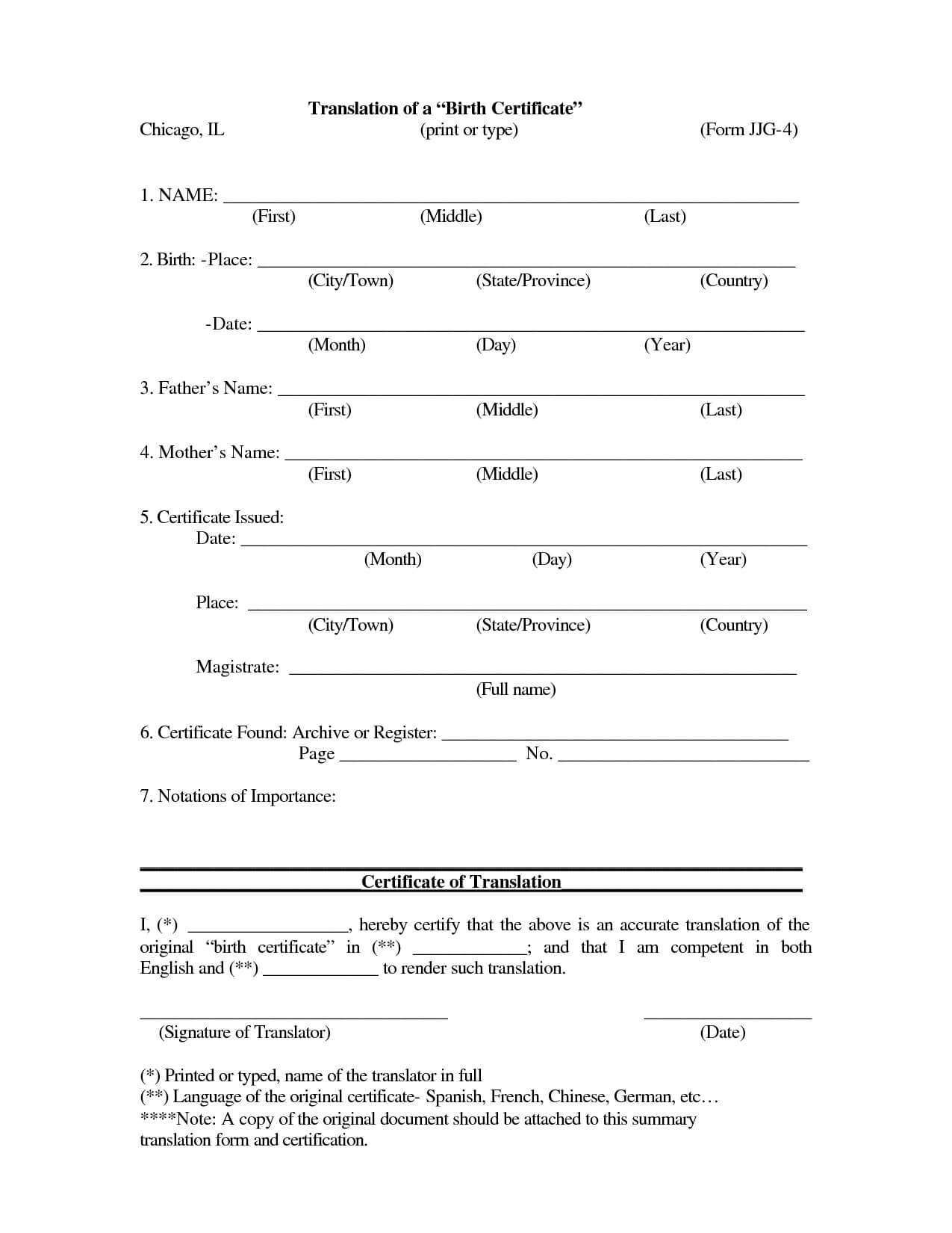 012 Template Ideas Translate Marriage Certificate From With Regard To Marriage Certificate Translation From Spanish To English Template