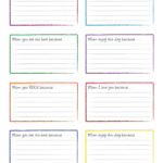 013 Examples Of Notecards For Research Paper Placement 3X5 Regarding 3X5 Blank Index Card Template