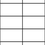 013 Printable Word Blank Sort Template 43424 Best Sorts in Words Their Way Blank Sort Template