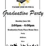 013 Printable Word Free Graduation Party Invitation Throughout Graduation Party Invitation Templates Free Word