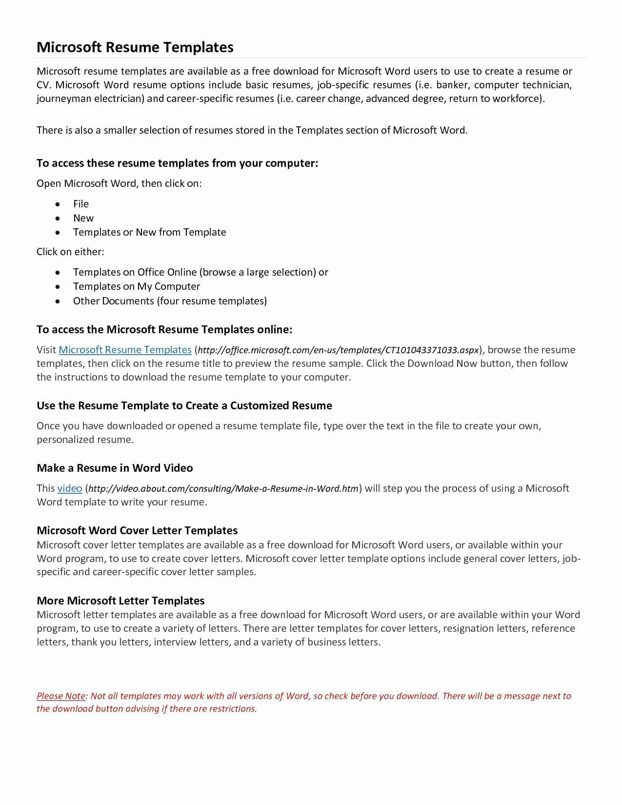 013 Template Ideas Business Letter Word Format Resignation With Microsoft Word Business Letter Template