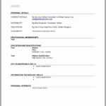 013 Template Ideas Free Blank Resume Templates Printable Inside Free Blank Cv Template Download