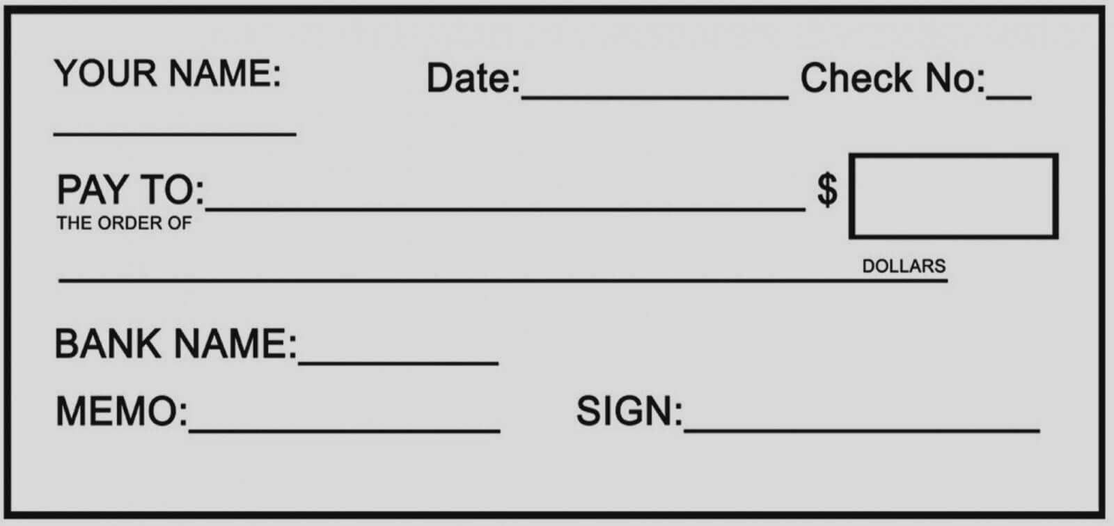 013 Template Ideas Quickbooks Check Word Cheque Resume With Regard To Fun Blank Cheque Template