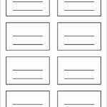 013 Template Ideas Undergraduate 4X6 Index Card Word For With 4X6 Note Card Template Word