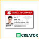 014 Free Id Card Templates Membership Template Church Psd Regarding Free Id Card Template Word