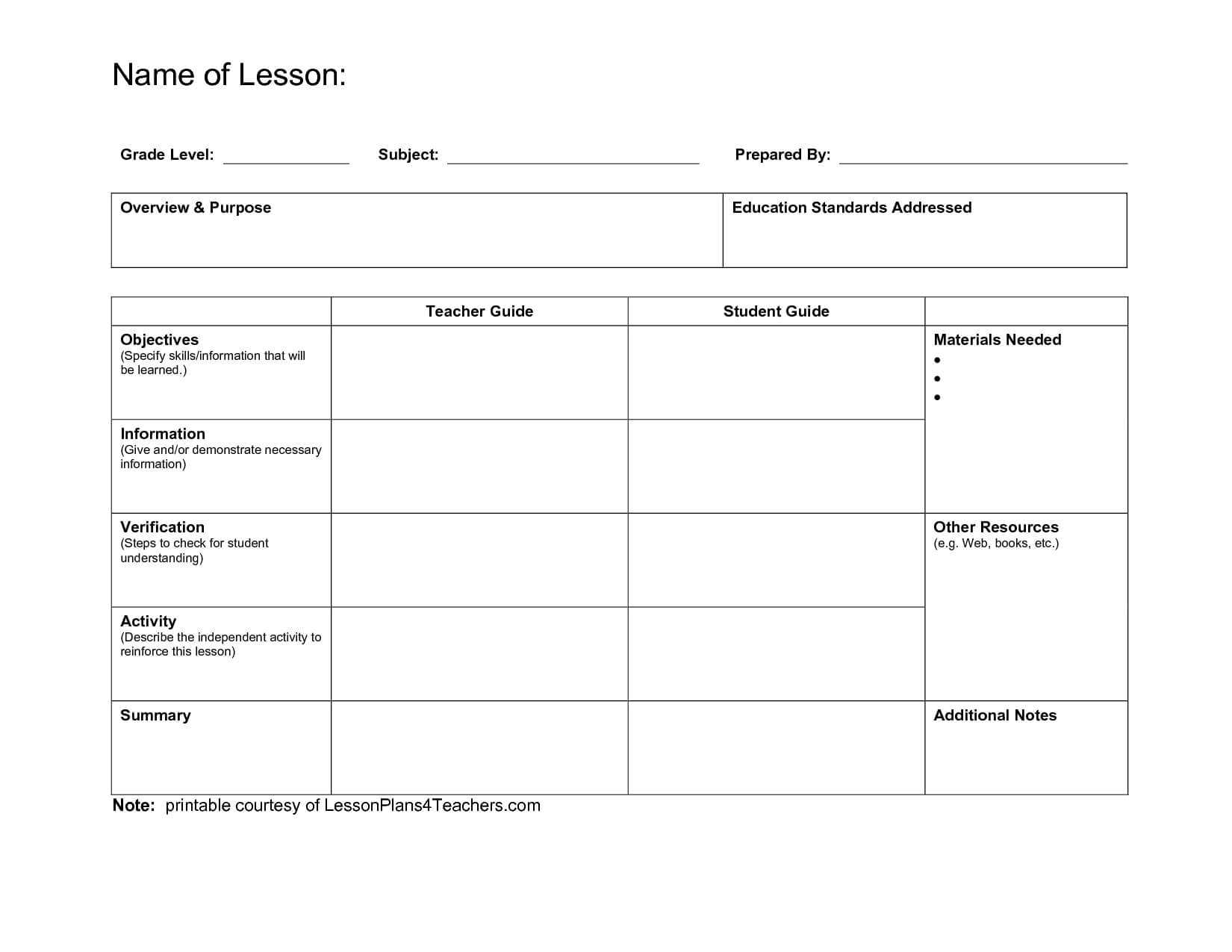 014 Madeline Hunter Lesson Plan Template Download Blank Free In Madeline Hunter Lesson Plan Blank Template