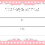 014 Template Ideas Blank Coupon Christmas Coupons Templates Inside Love Coupon Template For Word