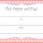 014 Template Ideas Blank Coupon Christmas Coupons Templates Inside Love Coupon Template For Word