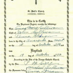 015 Certificate Of Baptism Template Ideas Throughout Roman Catholic Baptism Certificate Template