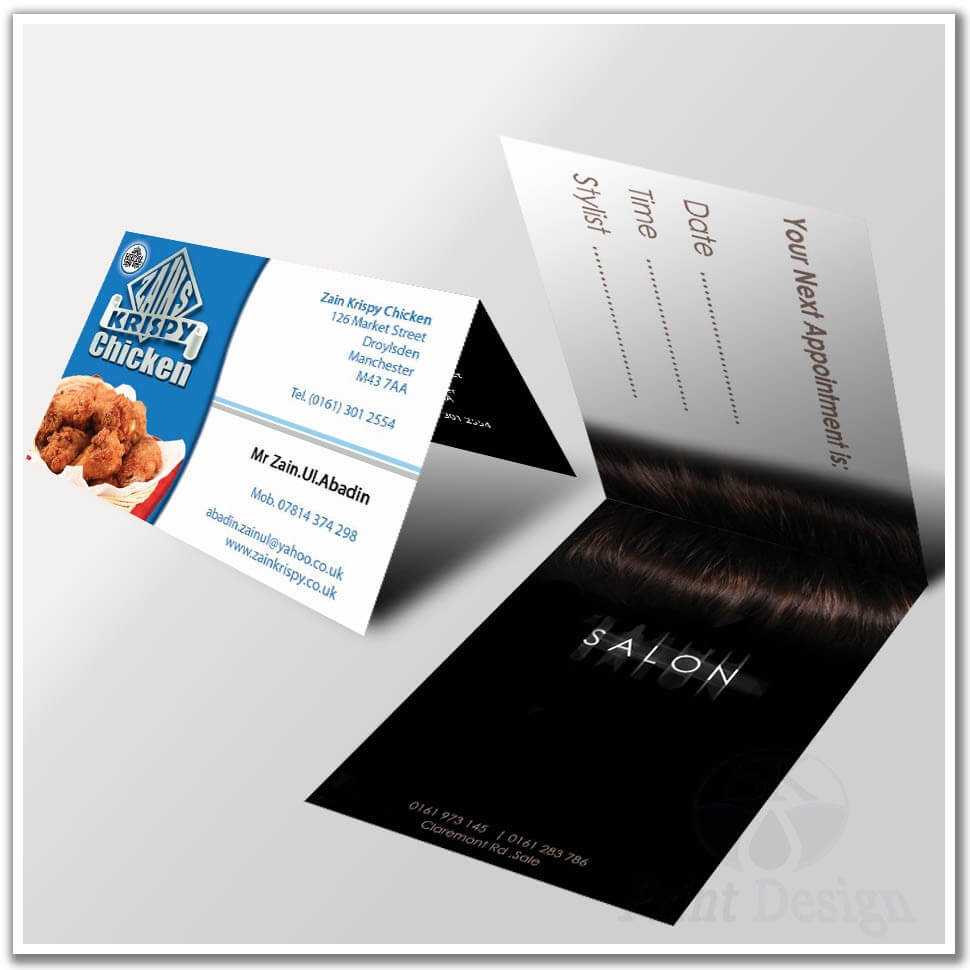 015 Folding Business Cards Template Ideasree Templates Regarding Fold Over Business Card Template