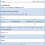 015 Plan Template Test Templates ~ Tinypetition Throughout Test Template For Word