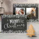 015 Template Ideas Photo Christmas Card Impressive Templates With Regard To Holiday Card Templates For Photographers