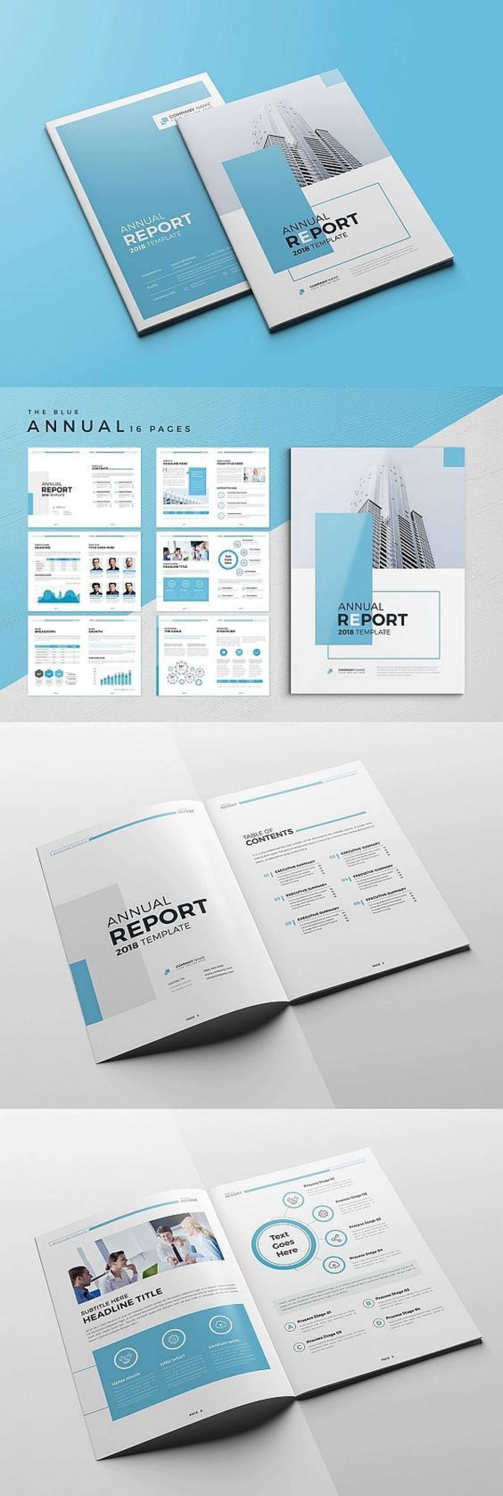 016 Annual Report Template Word Company Profile Brochure Pertaining To Annual Report Template Word