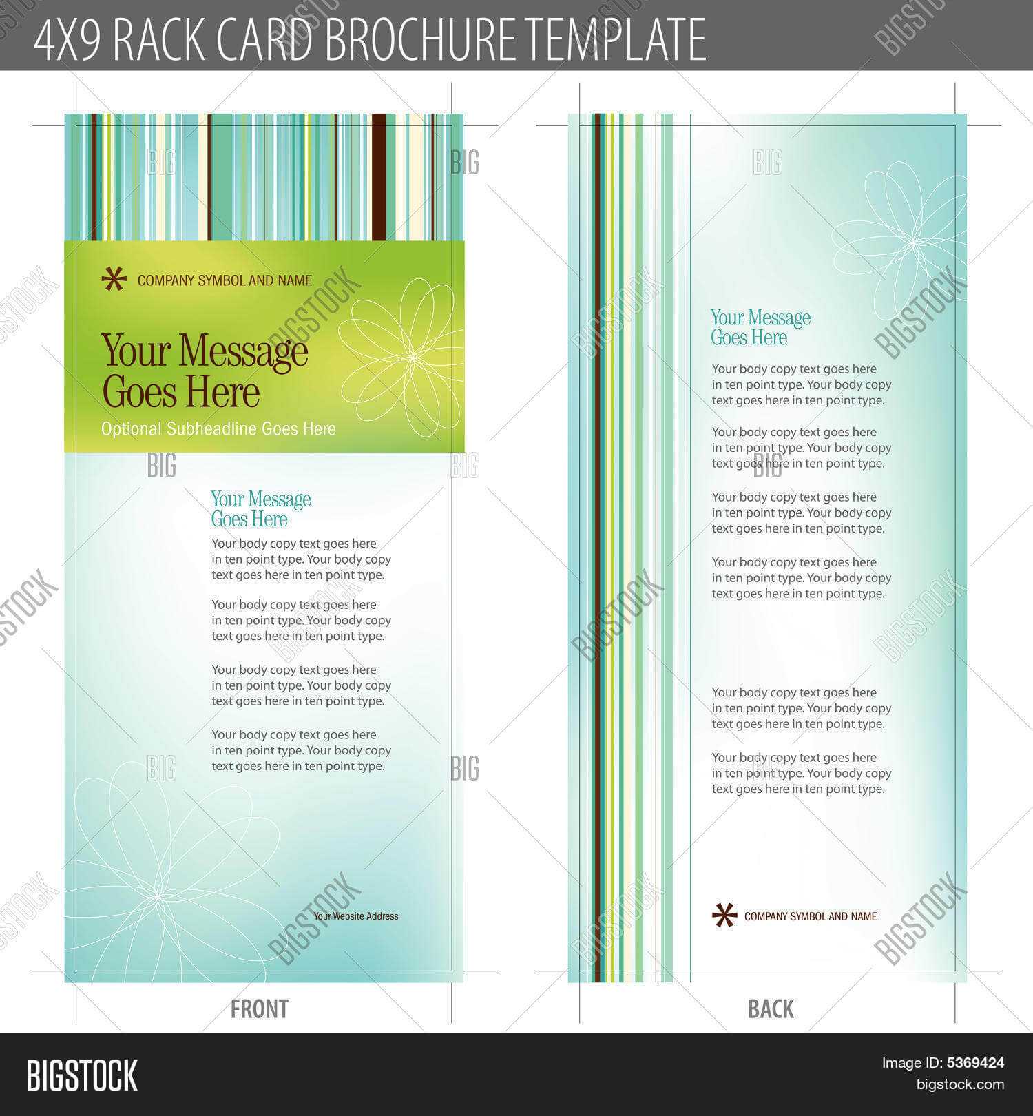 016 Free Rack Card Template Sensational Ideas Photoshop Ms With Free Rack Card Template Word