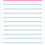 016 Microsoft Word Lined Paper Template Unique Fice Graph Pertaining To Notebook Paper Template For Word 2010