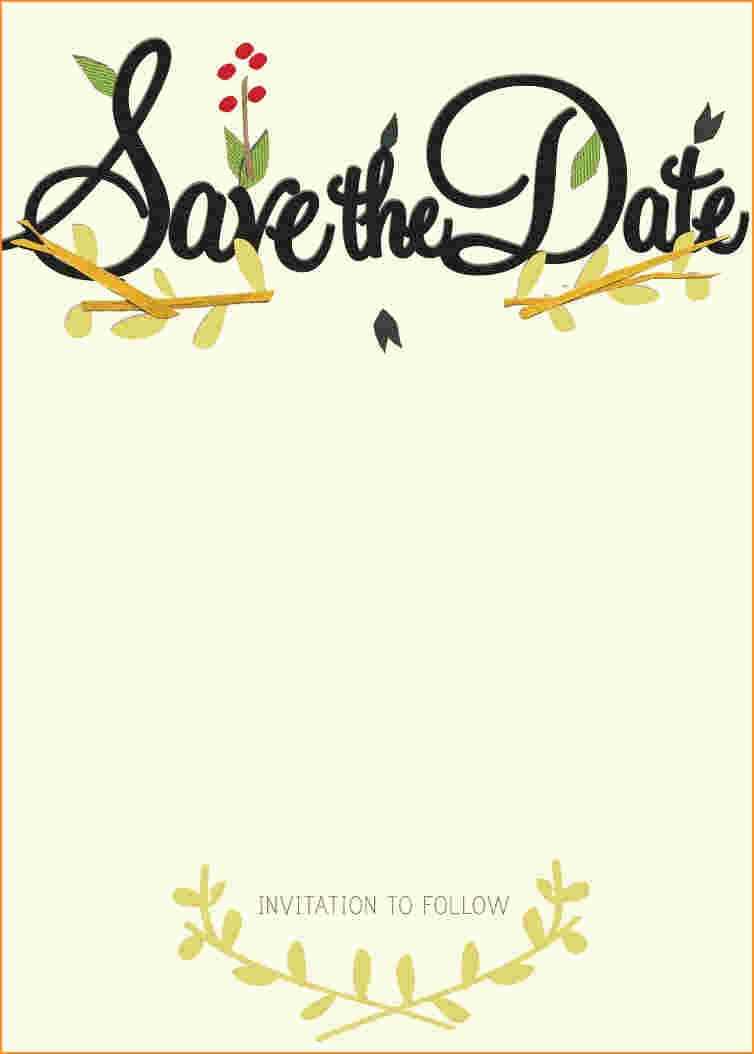 016 Save The Date Template Word Images With Unforgettable With Regard To Save The Date Templates Word