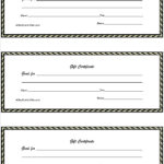 017 Free Printable Gift Certificates Template Ideas T Bunch With Homemade Christmas Gift Certificates Templates