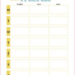 017 Printable Weekly Meal Planner Template Word Free Menuate Throughout Weekly Meal Planner Template Word