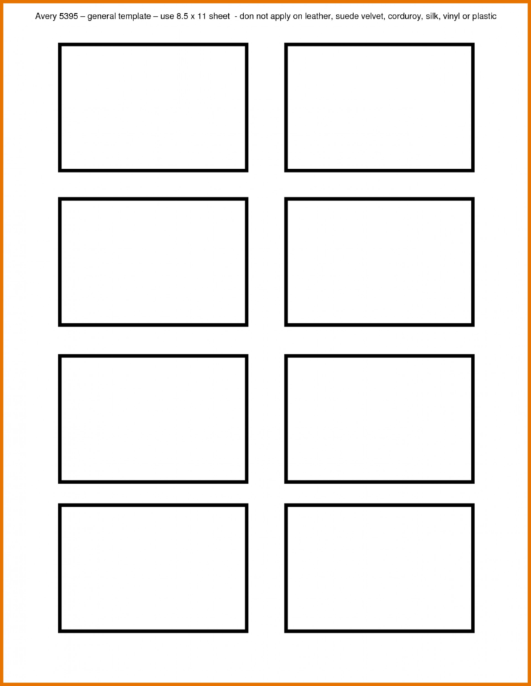 Labels 8 Per Sheet Template Word Atlantaauctionco