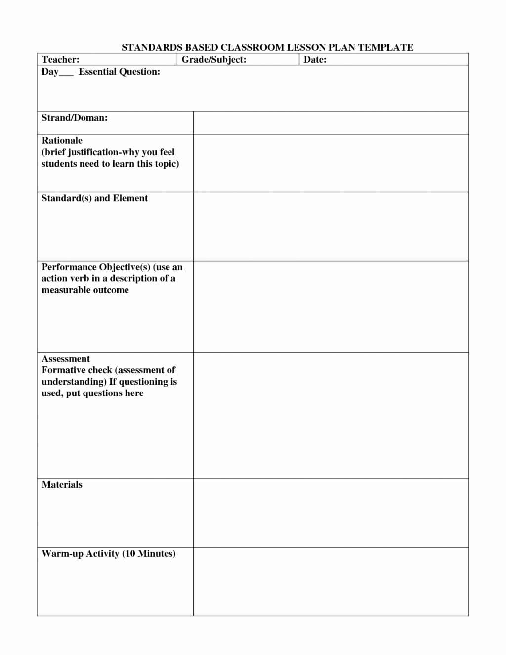 017 Template Ideas Lesson Plan Word Doc Awesome Madeline In Madeline Hunter Lesson Plan Blank Template