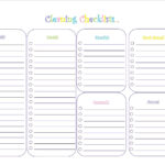 018 Template Ideas Monthly Cleaning Schedule Awful Daily Within Blank Cleaning Schedule Template