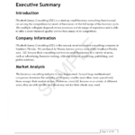 019 Business Plan Industry Overview Example Template Pdf Within Industry Analysis Report Template