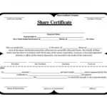 019 Llc Membership Certificate Template Free Member In Llc Membership Certificate Template