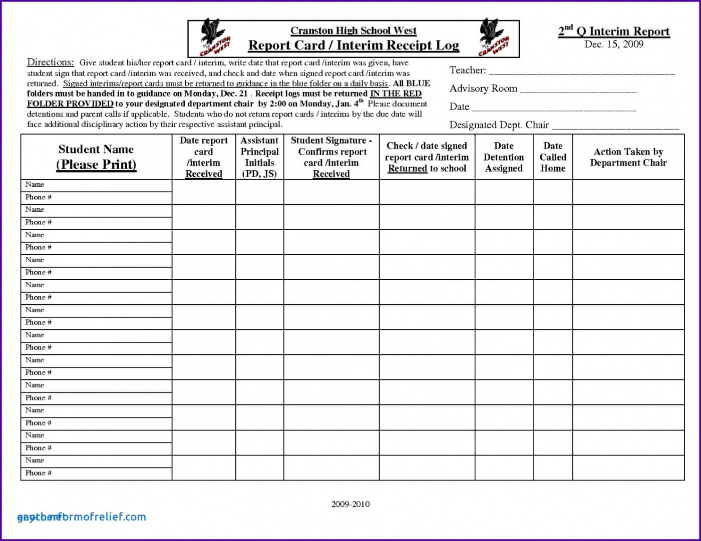 019 Middle School Report Card Template Ideas Excel With High School Report Card Template