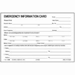 019 Template Ideas Emergency Contact Card Employee Form Best Pertaining To Emergency Contact Card Template
