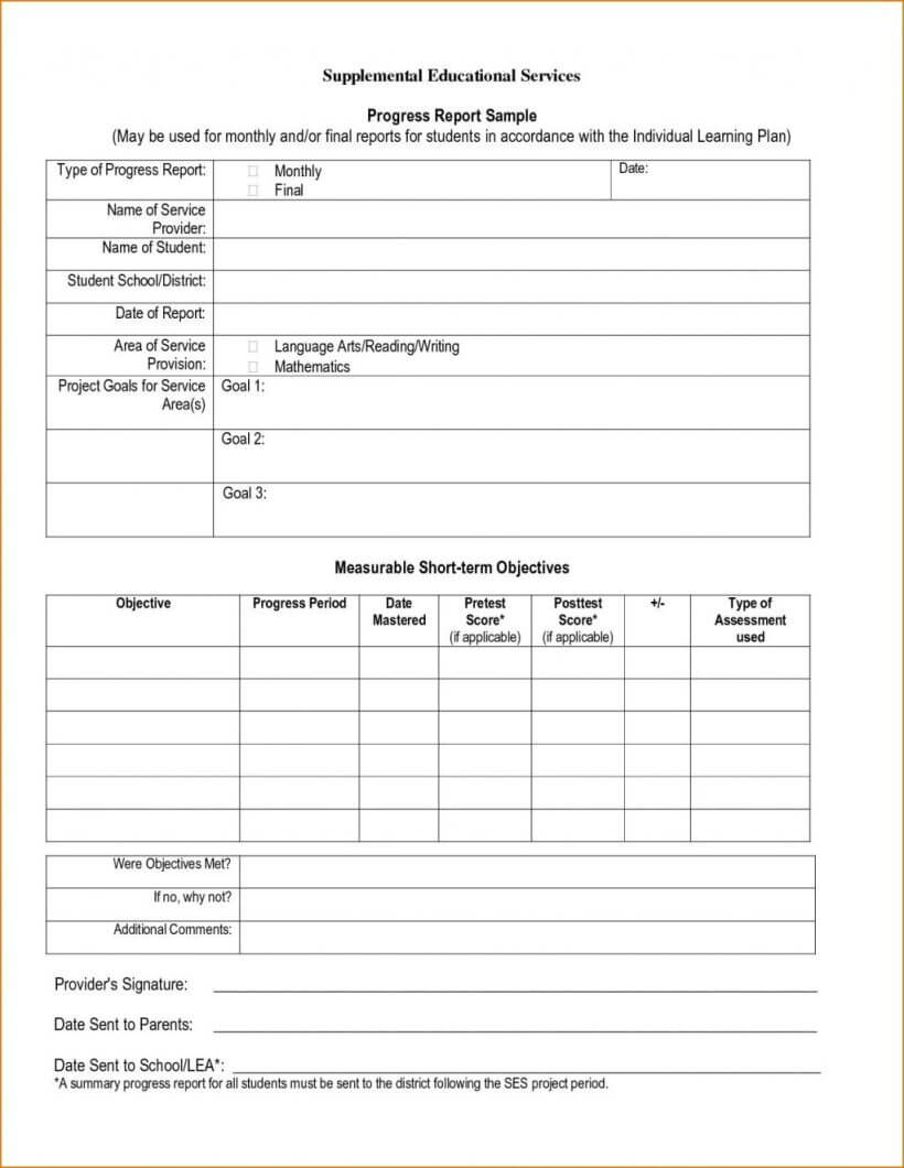 020 Homeschool Report Card Template Free Professional Inside Homeschool Report Card Template