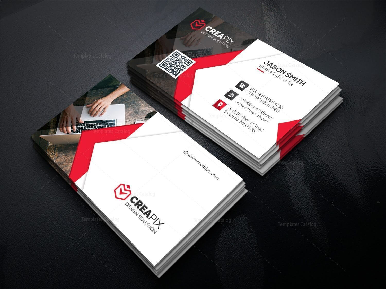 020 Personal Business Card Template 4Fit15002C1125Ssl1 Pertaining To Free Personal Business Card Templates