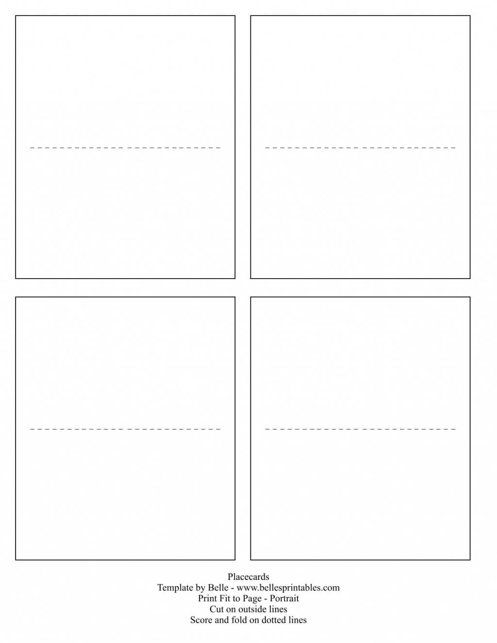 020 Place Cards Template Ideas Placement Card Formidable Within Imprintable Place Cards Template