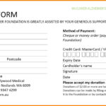 021 Donation Pledge Card Template Free Luxury Google with Donation Card Template Free