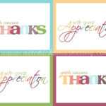 021 Free Printable Thank You Cards Thanksgiving Giftofthanks For Christmas Thank You Card Templates Free