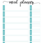 021 Plans Monthly Meal Planning Dreaded Template Plan Throughout Menu Planning Template Word