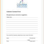 021 Restaurant Comment Card Template Ideas My Survey Cards With Regard To Survey Card Template