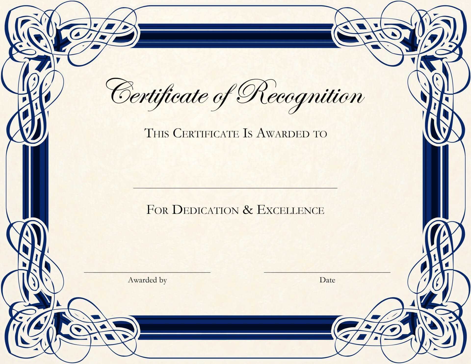 022 Award Certificate Template Word Ideas Certificates For Blank Award Certificate Templates Word