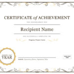 022 Award Certificate Template Word Ideas Certificates In Scholarship Certificate Template Word
