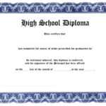 022 Template Ideas Homeschool Diploma Free In High School Inside School Certificate Templates Free