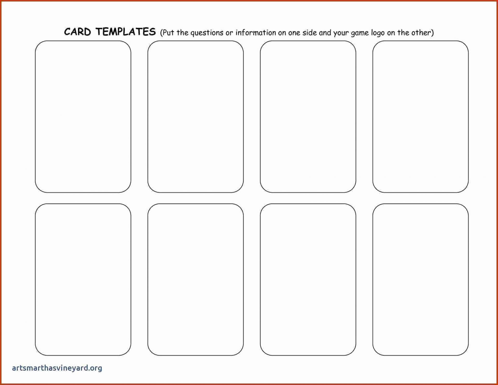 023 Free Printable Business Card Templates For Word Or Within Template For Playing Cards Printable