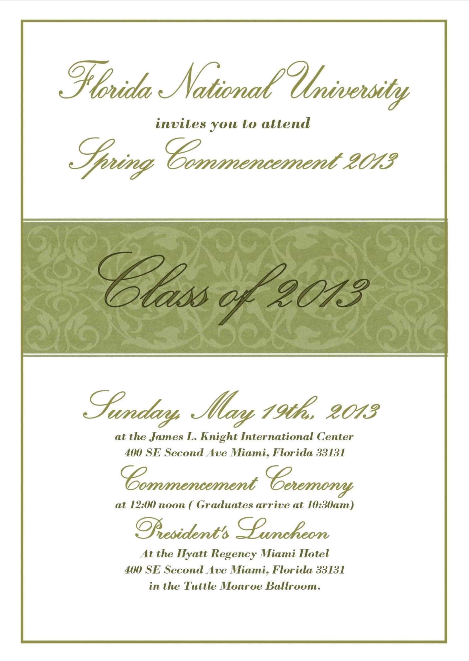 024 Graduation Invitation Templates Microsoft Word Elegant With Graduation Invitation Templates Microsoft Word