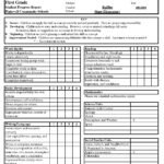 025 Report Card Template Excel Of Middle School Staggering Inside Middle School Report Card Template