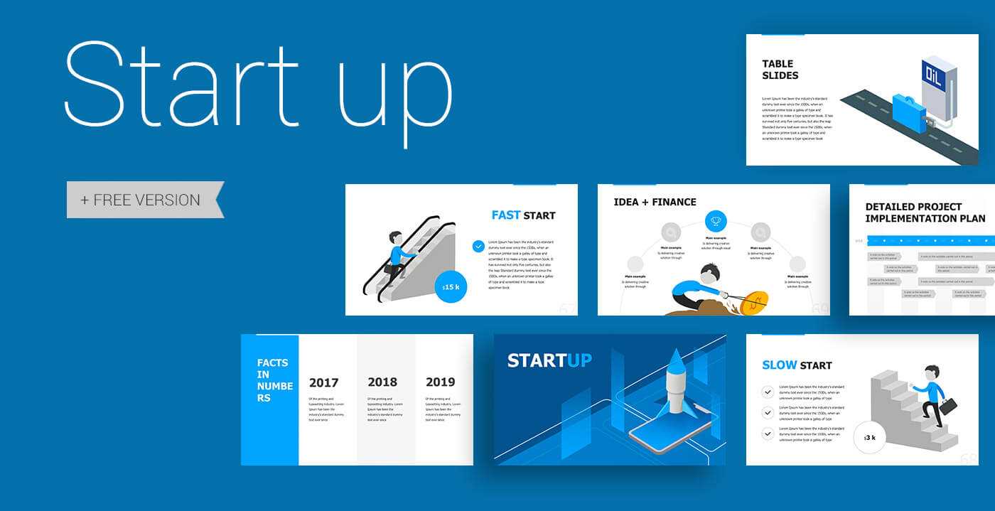 025 Start Up Free Powerpoint Presentation Template Download Intended For Powerpoint Slides Design Templates For Free